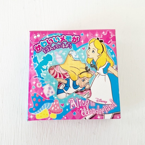 Disney Other - Vintage Alice in Wonderland Rare Kawaii Sticker Stationery Disney Flake Stickers